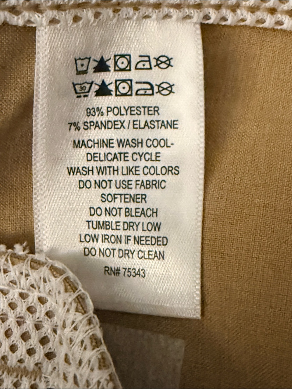 Panama Jack Men's Hybrid Shorts in Light Khaki - Picture 6 of 6